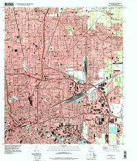Settegast 1995 topographic map thumbnail