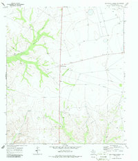 Sevenmile Corner 1970 topographic map thumbnail