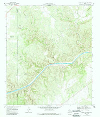 Sheep Run Creek 1968 topographic map thumbnail