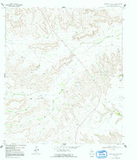 Sherbino Ranch 1969 topographic map thumbnail