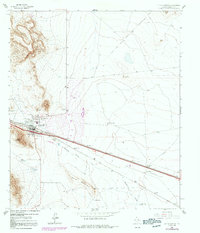Sierra Blanca 1964 topographic map thumbnail