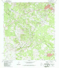 Signal Hill 1986 topographic map thumbnail