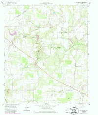 Sipe Springs 1966 topographic map thumbnail