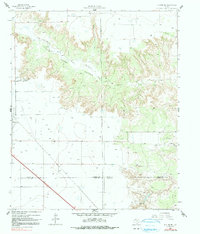 Slaton NE 1965 topographic map thumbnail