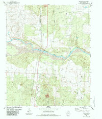 Smithdale 1985 topographic map thumbnail