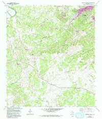 Smithson Valley 1964 topographic map preview