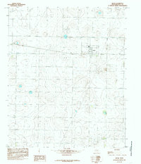 Smyer 1985 topographic map preview