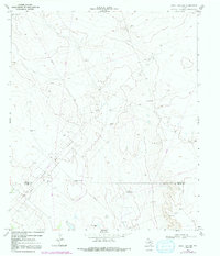 Soda Lake NW 1967 topographic map thumbnail