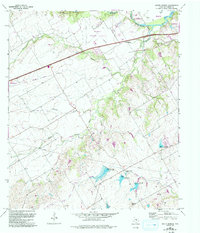 South Bosque 1965 topographic map thumbnail