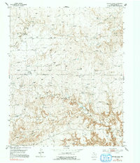 Spencer Draw 1953 topographic map thumbnail