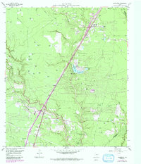 Splendora 1959 topographic map thumbnail