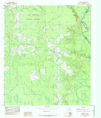 Spurger 1984 topographic map thumbnail