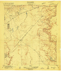 Harmaston 1916 topographic map preview
