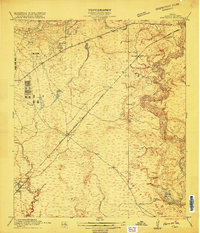 Harmaston 1916 topographic map thumbnail