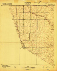 Katy 1915 topographic map preview