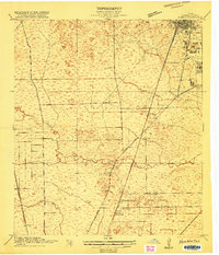 Humble 1916 topographic map thumbnail