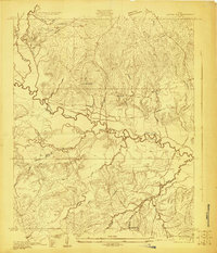 Lufkin 4-d 1928 topographic map thumbnail