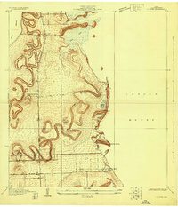La Coma 1929 topographic map preview