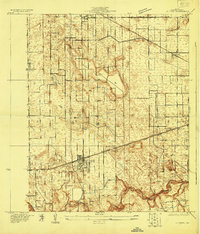 La Feria 1929 topographic map thumbnail