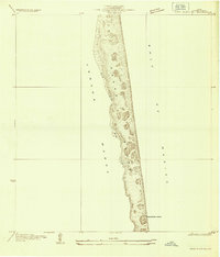Padre Island No. 1 1930 topographic map thumbnail