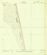 Padre Island No. 2 1930 topographic map thumbnail