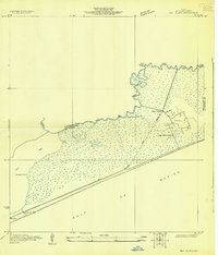 High Island 1931 topographic map thumbnail