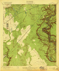 Harmaston 1920 topographic map thumbnail