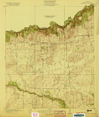 Rose Hill 1920 topographic map thumbnail