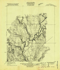 Hatchel 1921 topographic map preview