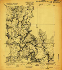 Maverick 1921 topographic map preview