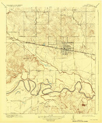 Iowa Park 1918 topographic map thumbnail