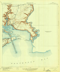 Morgan Point 1919 topographic map thumbnail