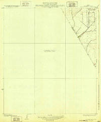 Mustang Bayou 1932 topographic map thumbnail