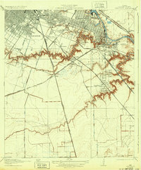 Park Place 1922 topographic map thumbnail