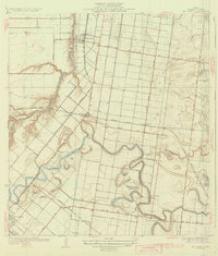 Rio Hondo 1932 topographic map thumbnail