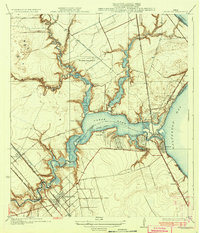 Seabrook 1932 topographic map thumbnail