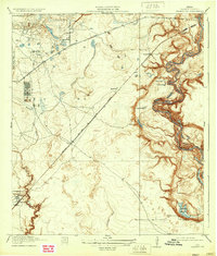Harmaston 1920 topographic map preview