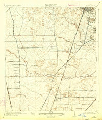 Humble 1919 topographic map preview