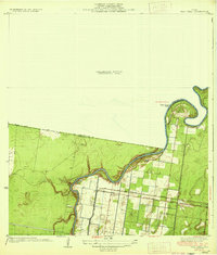 Paso Real 1933 topographic map thumbnail