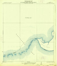 Smith Point 1933 topographic map thumbnail