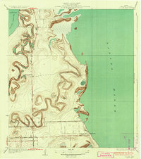 La Coma 1934 topographic map preview
