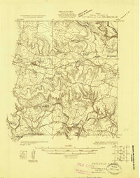 Gatesville 4-d topographic map thumbnail