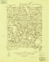 San Marcos 3-d 1924 topographic map thumbnail