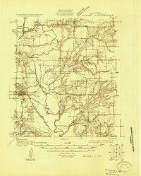 Mc Kinney 3-c 1925 topographic map thumbnail