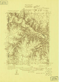 Quanah 3-b 1927 topographic map thumbnail