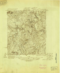 Marble Falls 1931 topographic map thumbnail