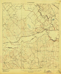 Gay Hill 1914 topographic map thumbnail