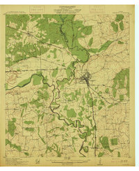 Navasota 1914 topographic map thumbnail