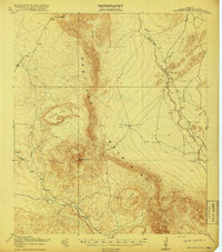 Santiago Peak 1918 topographic map thumbnail