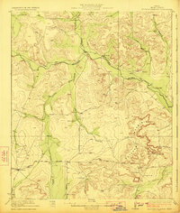Ketchum Mountain 1923 topographic map thumbnail